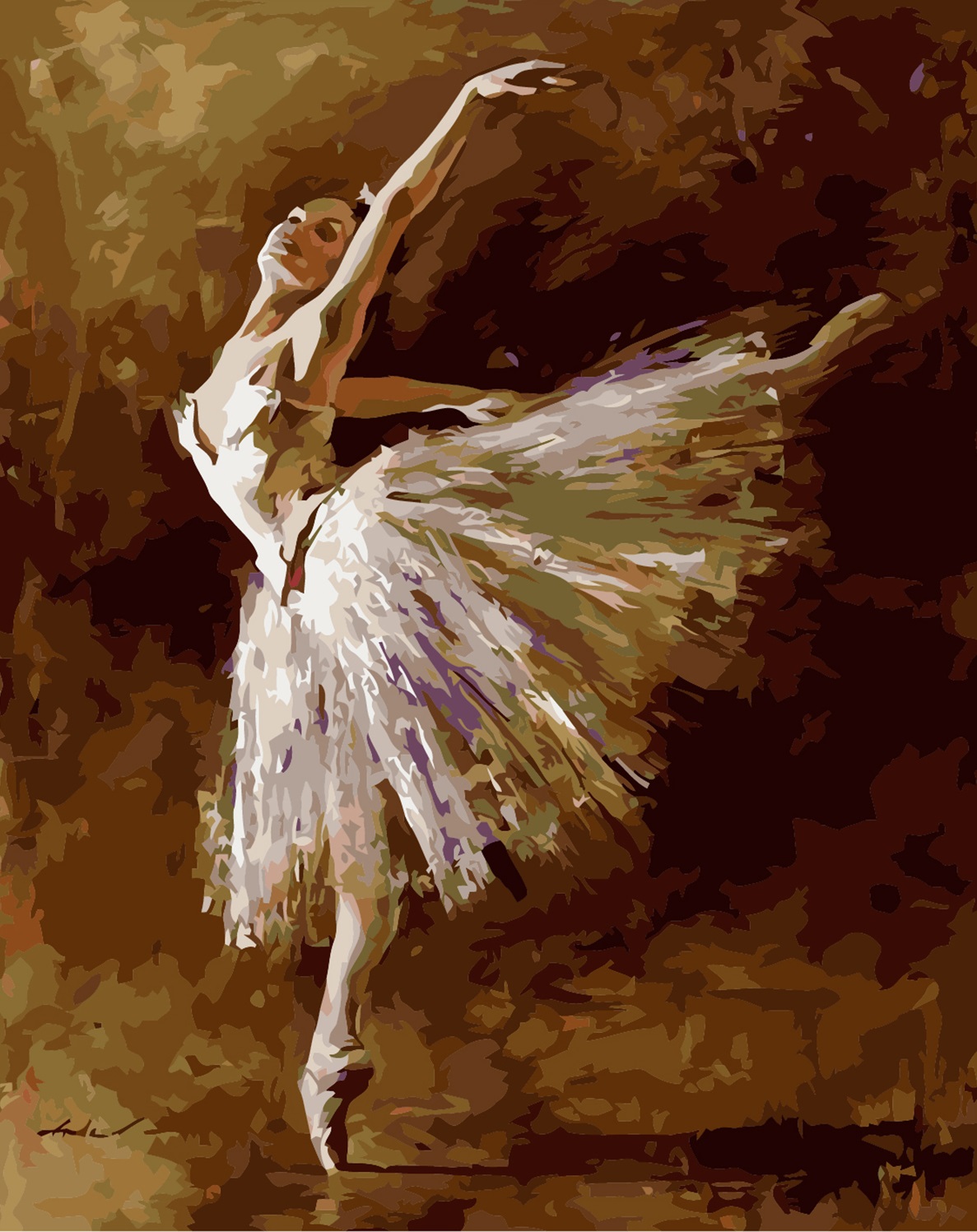 Ζωγραφική με νούμερα Newart - W2271, 40 x 50 cm