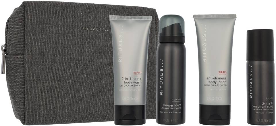 Rituals Homme Σετ Men's Care, με νεσεσέρ, 4 τεμάχια