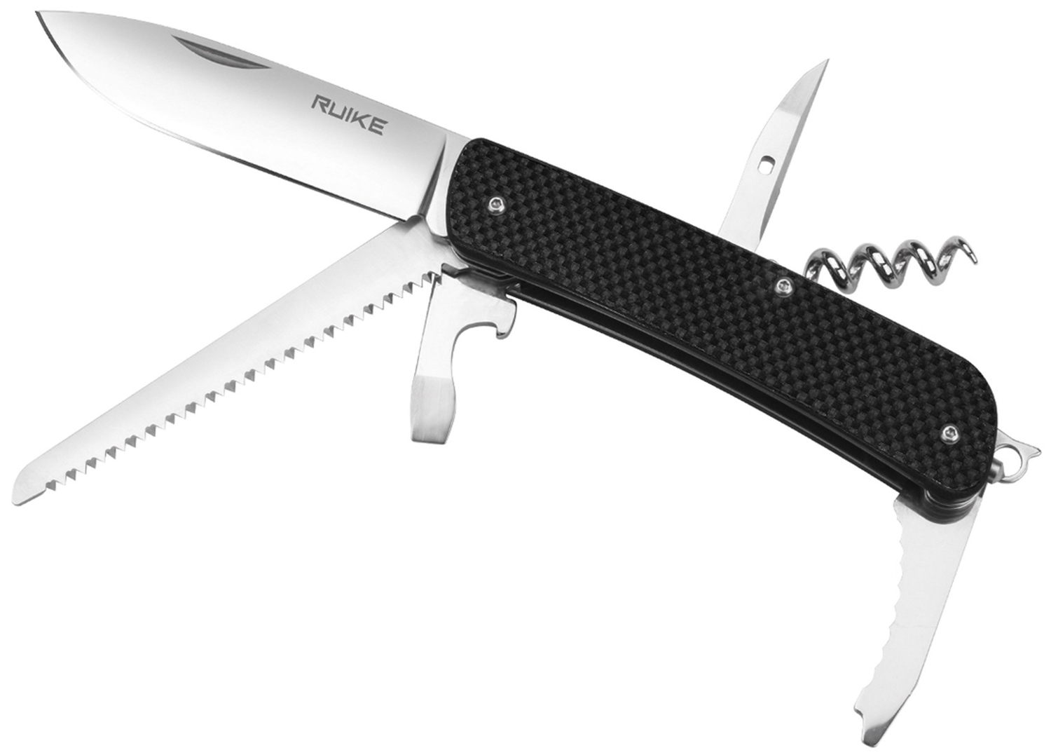 Ελβετικός σουγιάς τσέπης Ruike M32-B - 15 λειτουργίες
