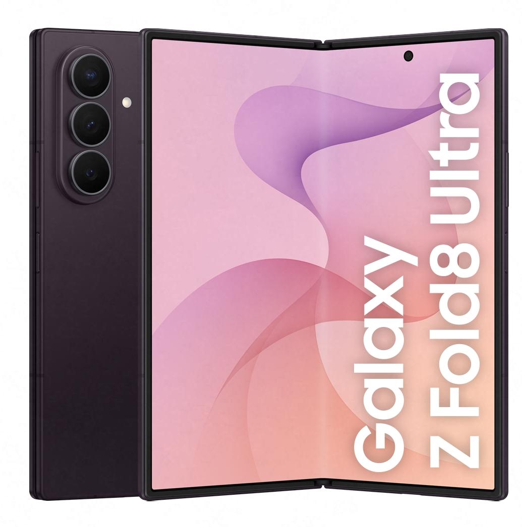 Smartphone Samsung - Galaxy Z Fold 8 Ultra 5G, 8'', 12GB/512GB, Violet Shadow → Κινητό τηλέφωνο Samsung - Galaxy Z Fold 8 Ultra 5G, 8'', 12GB/512GB, Violet Shadow