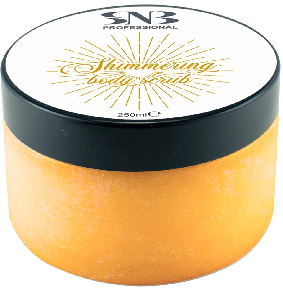 SNB Professional  Λαμπερό scrub σώματος, 250 ml
