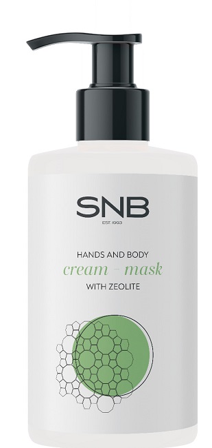 SNB Professional Μάσκα χεριών και ποδιών με ζεόλιθο, 250 ml
