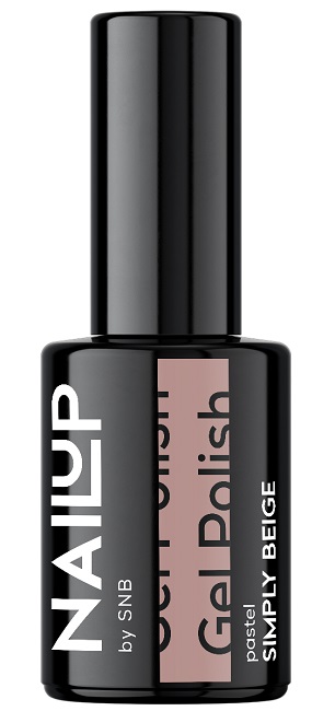 SNB Professional NailUP Βερνίκι νυχιών gel , Just beige, 6 ml