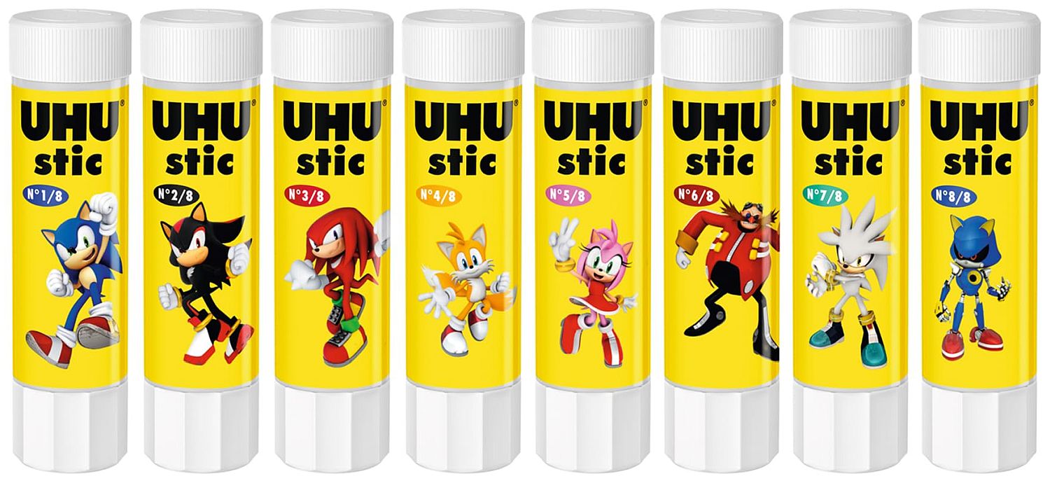 Ξηρή κόλλα Uhu Back To School - 8 g, ποικιλία