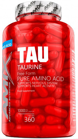 Taurine, 1000 mg, 360 κάψουλες, Amix