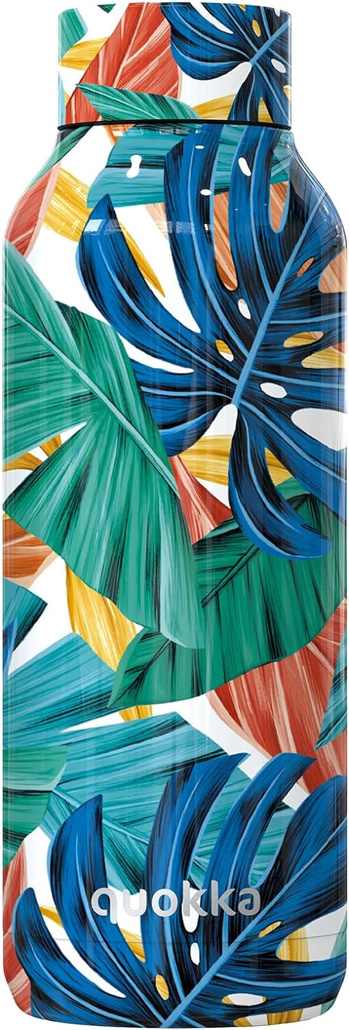 Θερμικό μπουκάλι Quokka Solid - Color Jungle, 510 ml