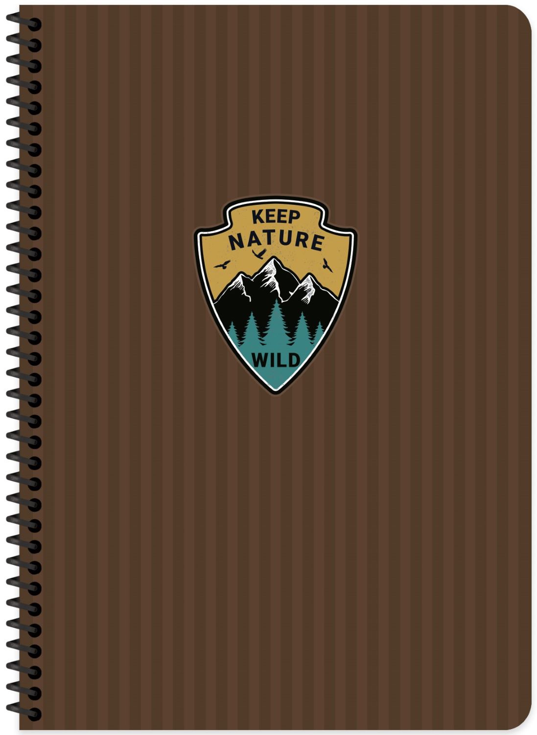 Τετράδιο σπιράλ Keskin Color Outdoor-A4,80 φύλλα, φαρδιές σειρές, ποικιλία