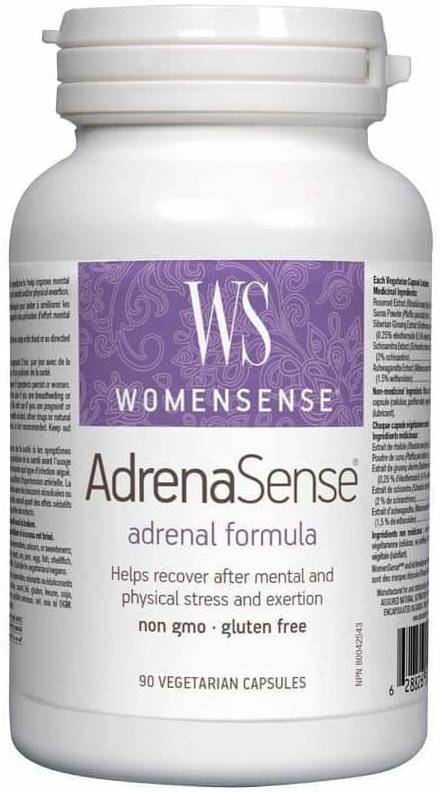 WomenSense AdrenaSense, 90 φυτικές κάψουλες, Natural Factors