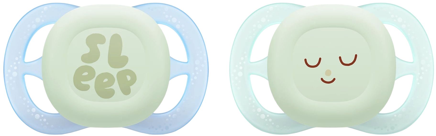 Πιπίλες Philips Avent Ultra Start - Night, 0-2 μηνών , με κουτί, 2 τεμάχια, sleep, για αγόρι, new
