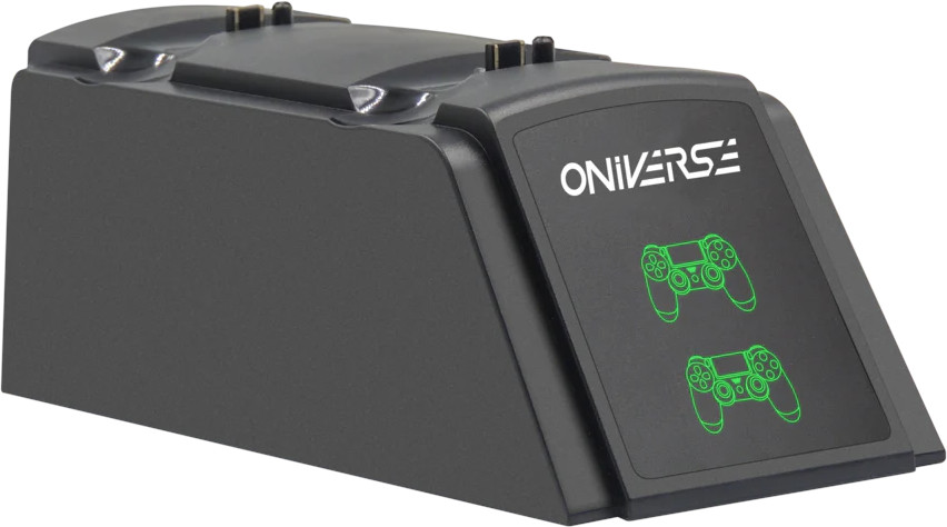 Σταθμός φόρτισης Oniverse - Quick Charging, για 2 χειριστήρια, μαύρο (PS4)